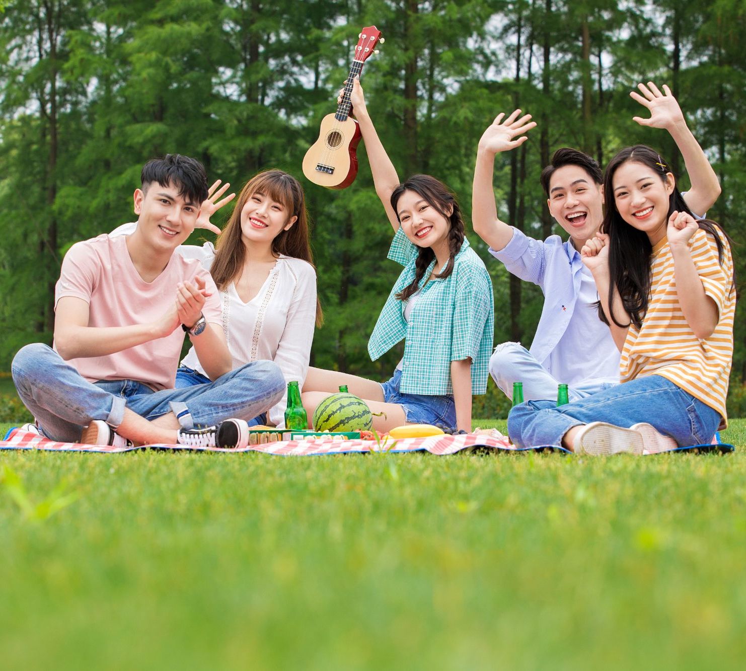 Thiệp họp lớp picnic Ngày tụ họp