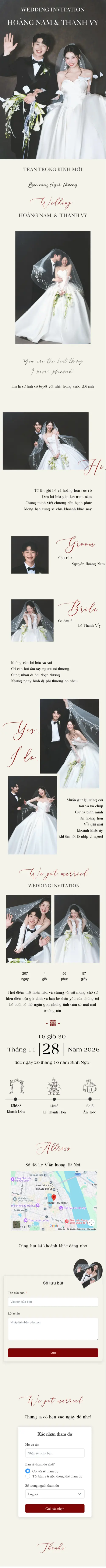 Thiệp cưới online miễn phí - Thiệp cưới 92 | Cinelove