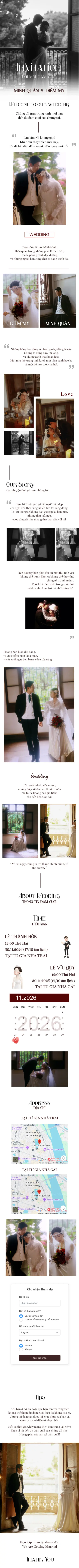Thiệp cưới online miễn phí - Thiệp cưới 94 | Cinelove